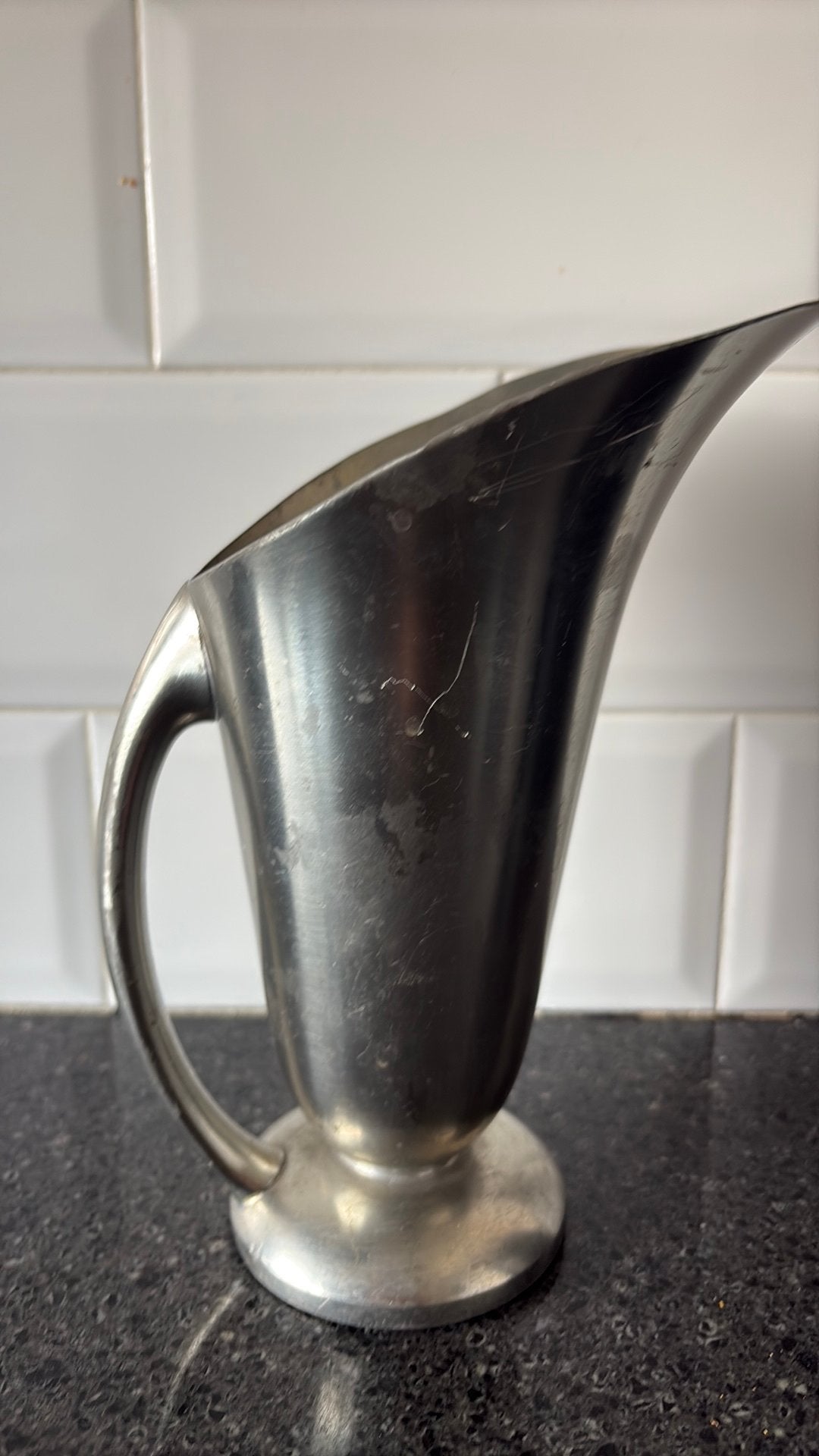 Carafe/carafe vintage en étain — Metaal Holland, Enlèvement ou Envoi