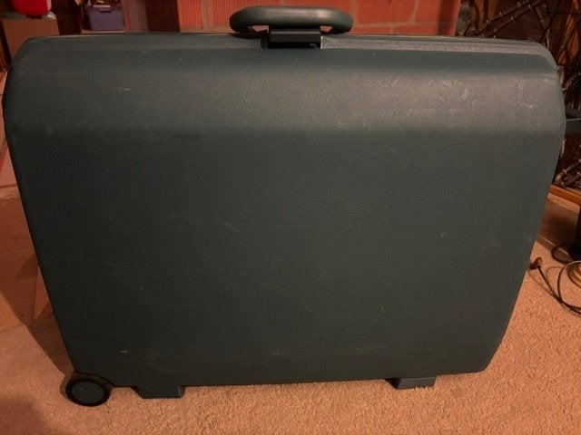 Valies Samsonite met wieltjes, Handtassen en Accessoires, Koffers, Ophalen, Gebruikt, Hard kunststof, 70 cm of meer