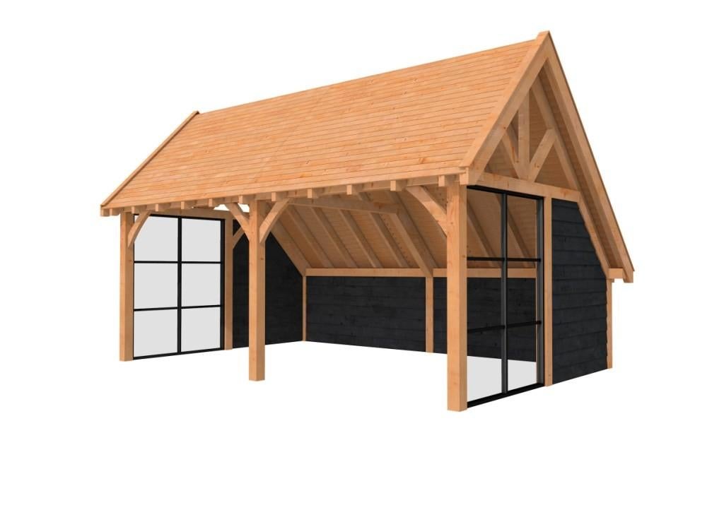 MAATWERK Tuinhuis douglas Classico 1: 1050 x 400 cm, Verzenden, Nieuw