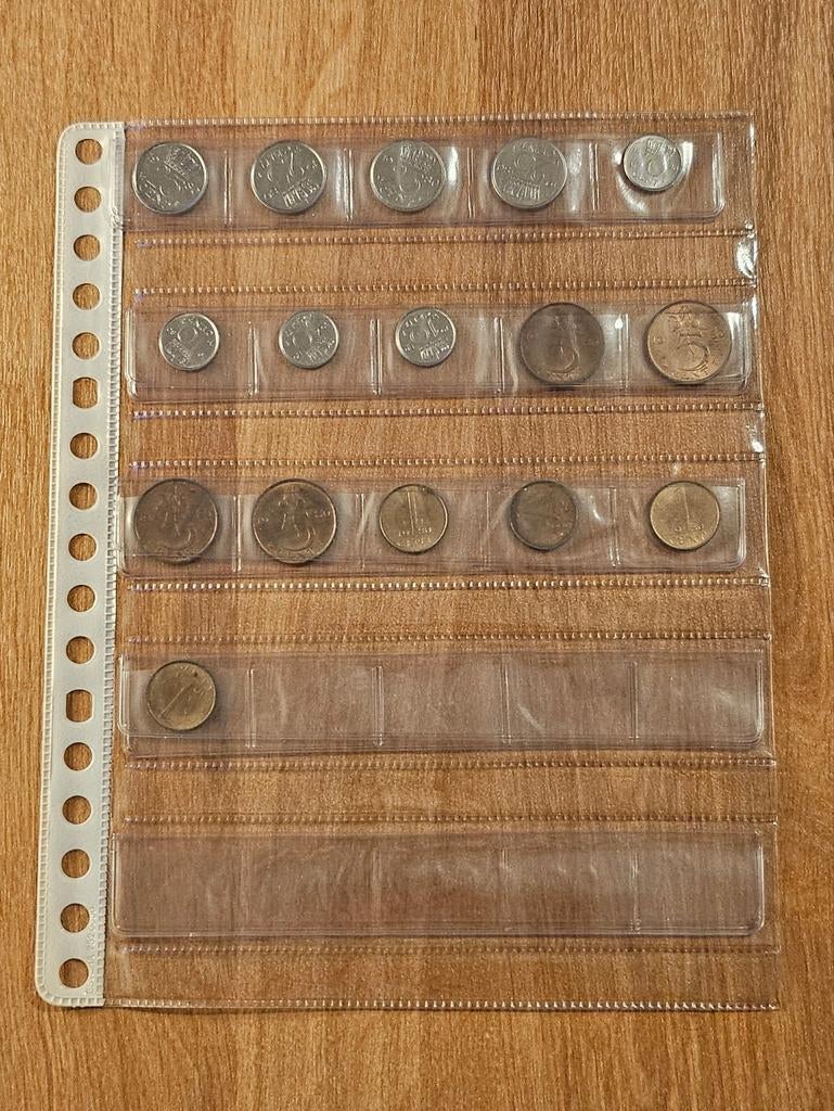 Groot lot Nederlandse guldens, Ophalen, Munten