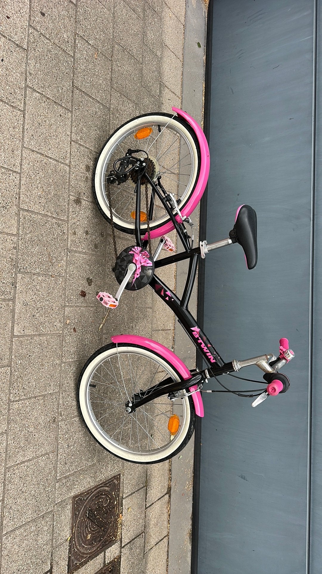 Meisjesfiets 20inch, Fietsen en Brommers, Ophalen, Gebruikt, Velgrem, Versnellingen