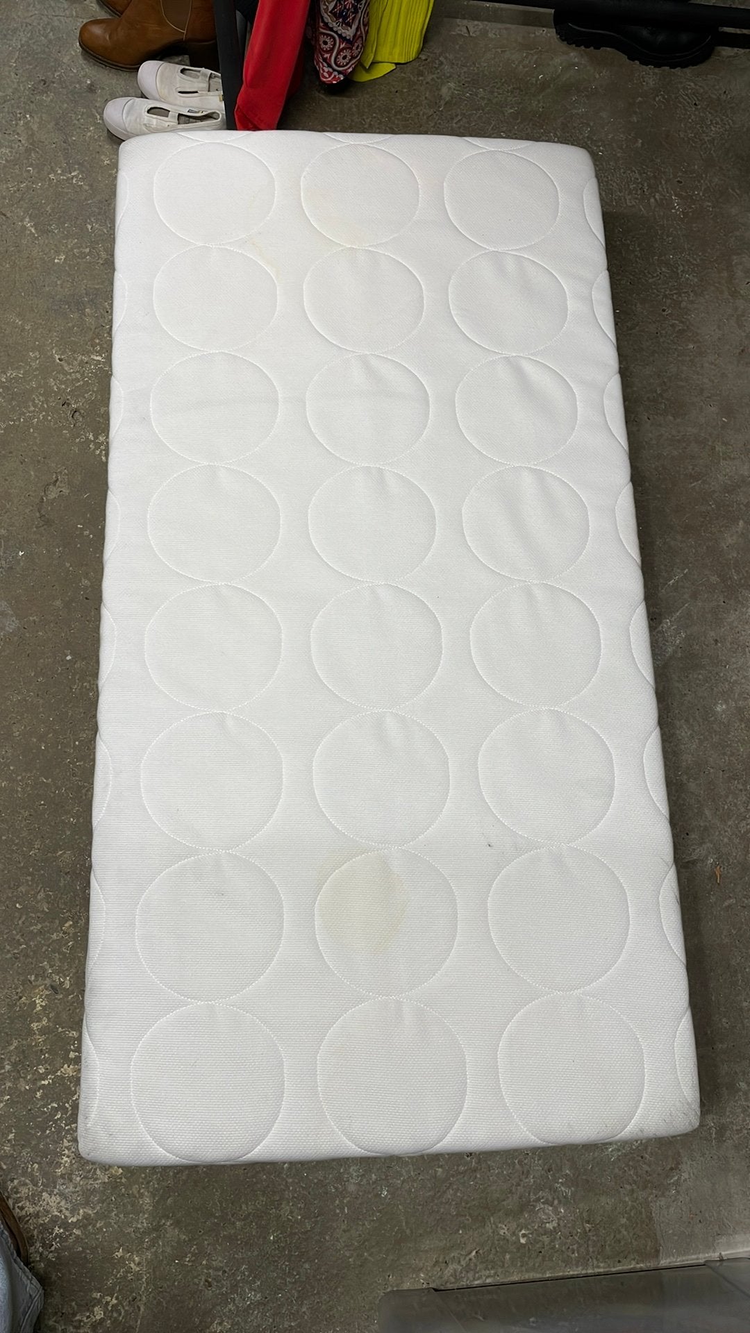 Babybed matras, Ophalen, Gebruikt, 190 cm of minder, Matras