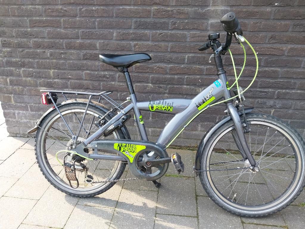 Bikefun Urban jongensfiets 20 Inch, Fietsen en Brommers, Ophalen, Gebruikt, 20 inch, Versnellingen