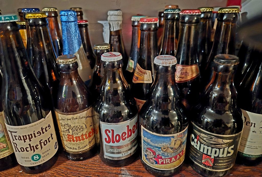 bouteille de bière recherche sur le marché (NL) par bière JP, Collections, Enlèvement ou Envoi, Comme neuf, Bouteille(s), Autres marques