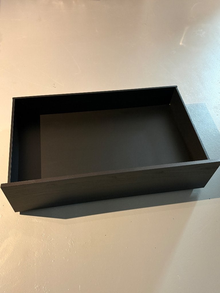 IKEA MALM Rangement lit haut., Maison & Meubles, 100 cm, Comme neuf, Brun, Enlèvement