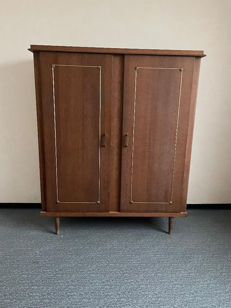 Kleine kleerkast/ opberkast, Huis en Inrichting, Kasten | Kleerkasten, Ophalen, 100 tot 150 cm, 100 tot 150 cm, Vintage