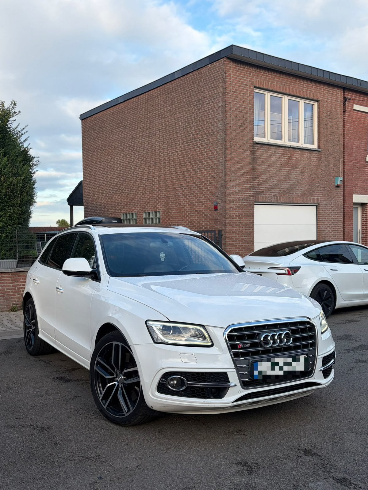 AUDI SQ5 2017 UTILITAIRE, Auto's, Bluetooth, Zwart, Q5, Zwart