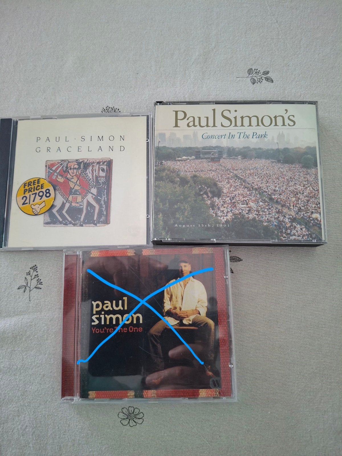 Cds paul simon 1.5 per cd, Cd's en Dvd's, Ophalen of Verzenden