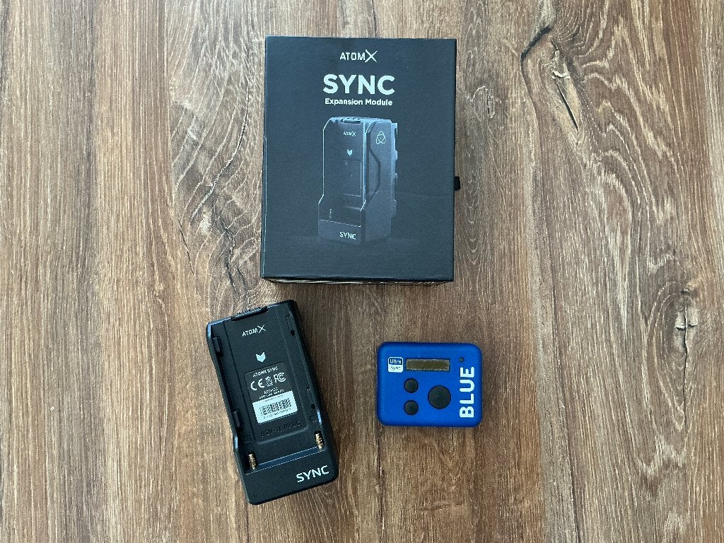 ATOMOS AtomX SYNC + UltraSync BLUE – Système Timecode, Ophalen, Zo goed als nieuw, Origineel