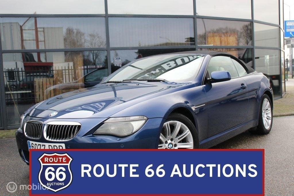 BMW 645Ci Cabriolet | 2005 | Route 66 Auctions, Autos, BMW, Achat, Série 6, Entreprise, Boîte manuelle