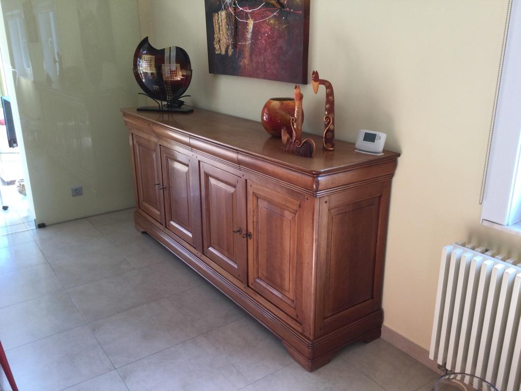 Dressoir en merisier massif, 25 à 50 cm, Avec tablette(s), Cerisier, Comme neuf