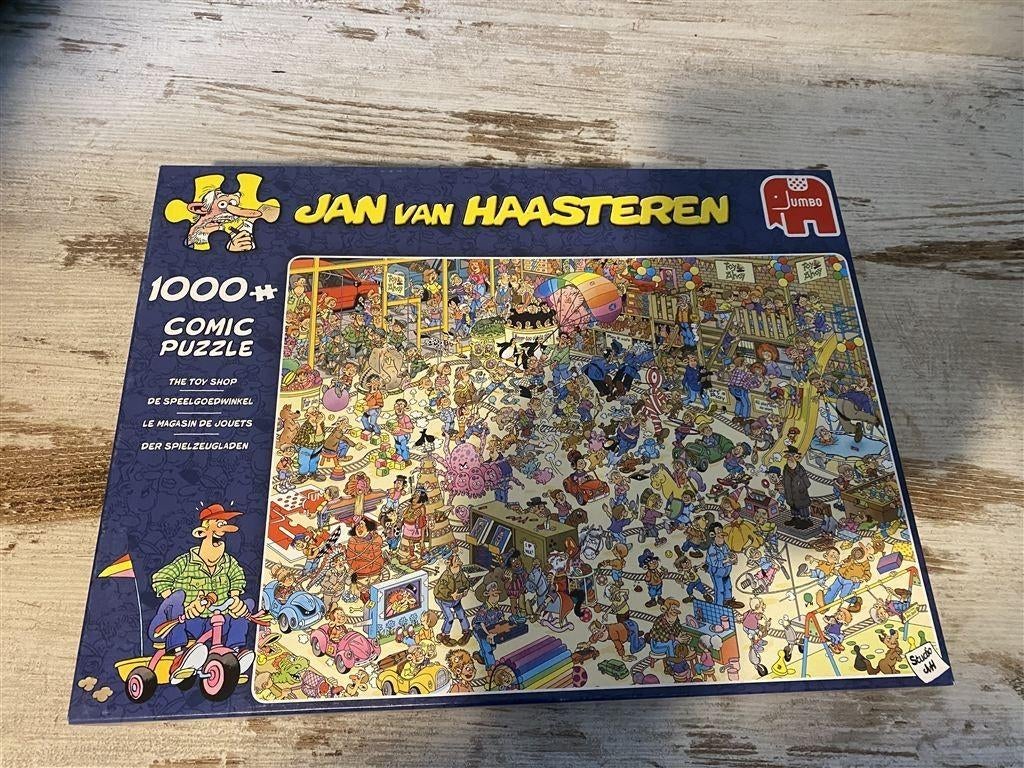 jan van haasteren - de speelgoedwinkel 1000 stuks [s713], Verzenden, Zo goed als nieuw