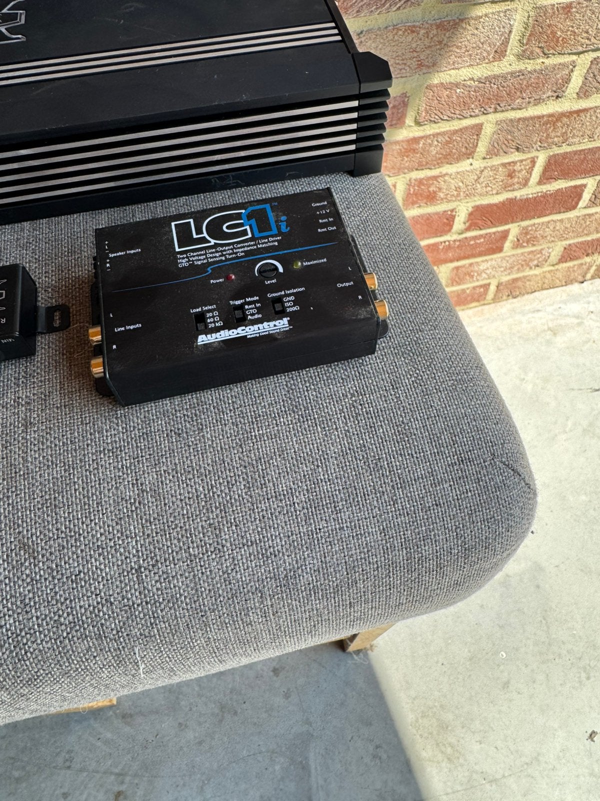Subwoofer installatie, Ophalen, Zo goed als nieuw