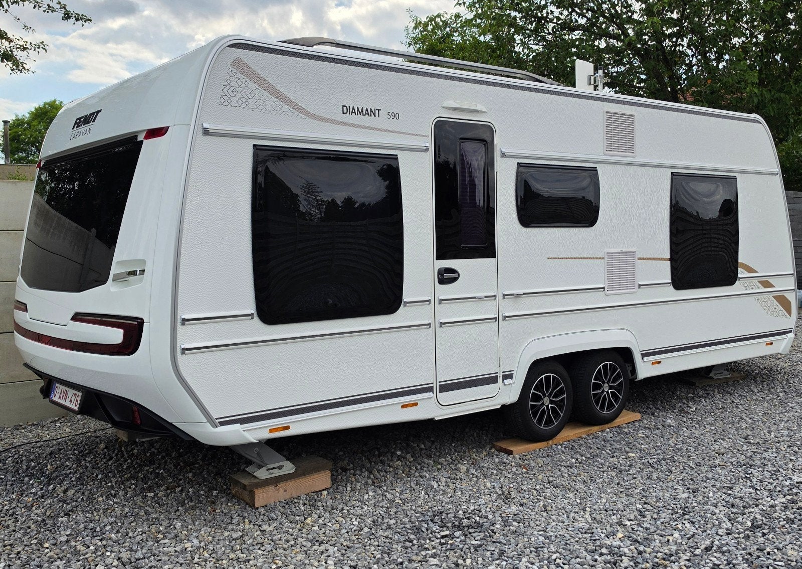 Fendt Diamond, Caravans en Kamperen, Caravans, Particulier, Ophalen