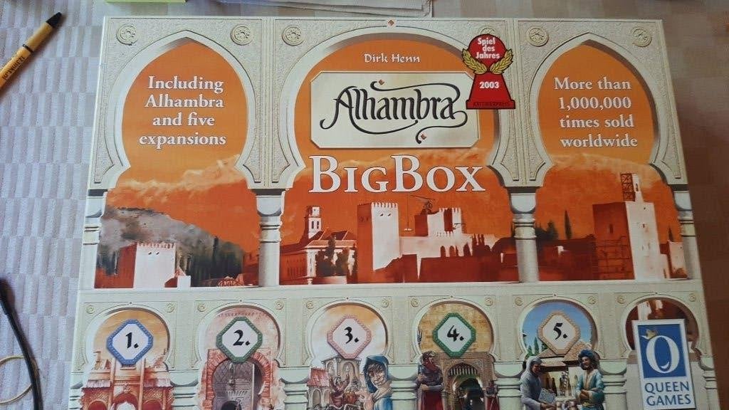 bordspellen big box Alhamambra van Queen games, Een of twee spelers, Ophalen of Verzenden, Nieuw