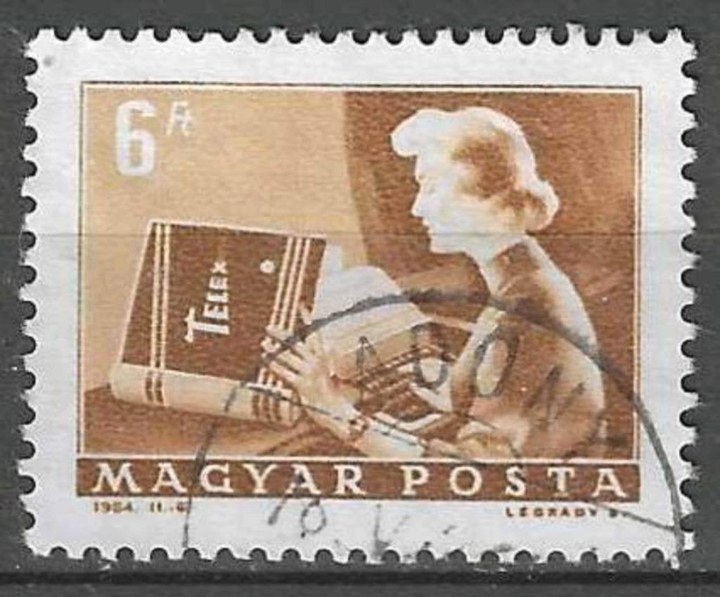 Hongrie 1963-1972 - Yvert 1574 - Série en cours (ST), Envoi, Affranchi