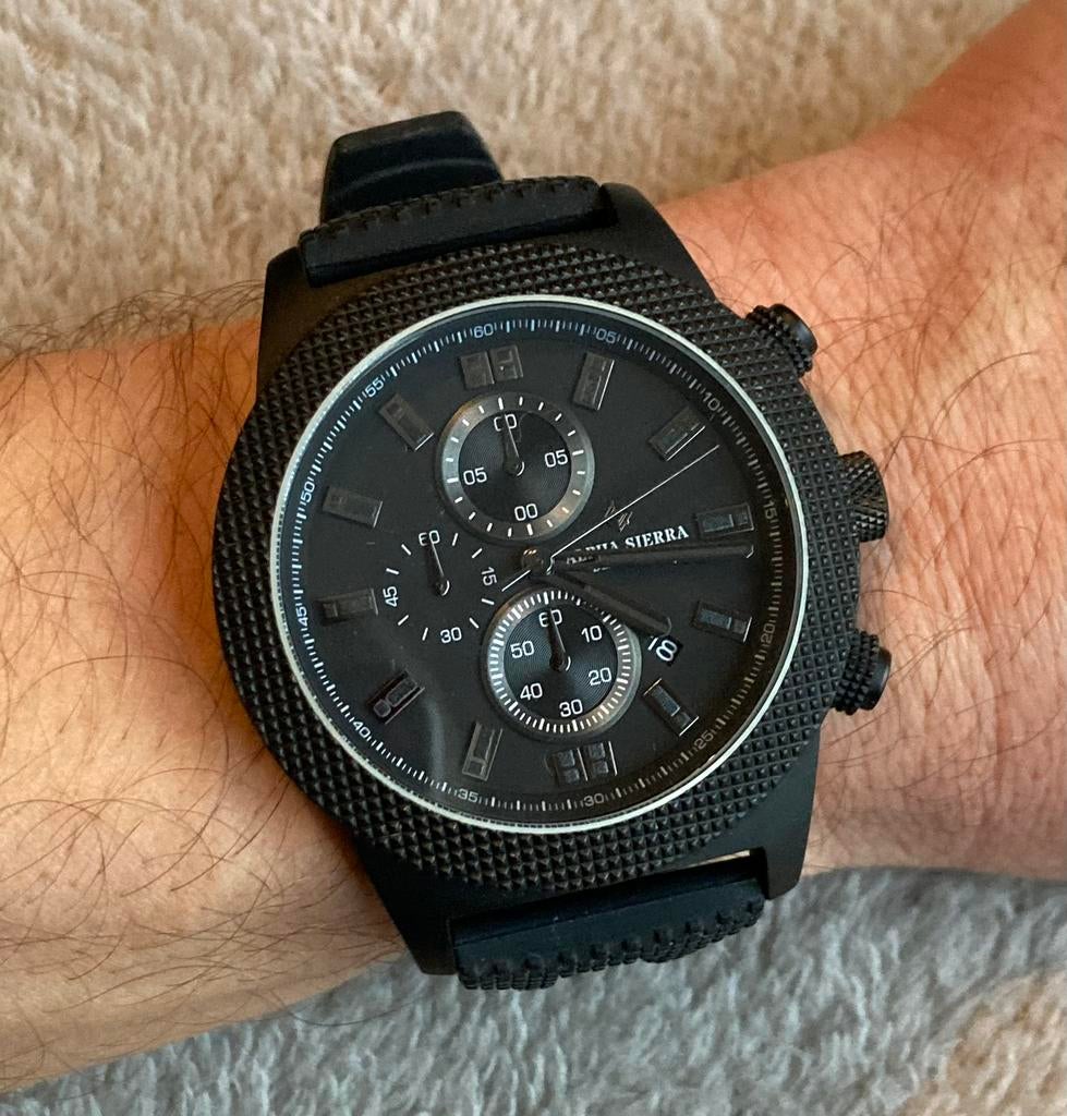 Vaderdag   Alpha Sierra Blackhawk UH60G, Handtassen en Accessoires, Horloges | Heren, Zo goed als nieuw, Polshorloge, Overige merken