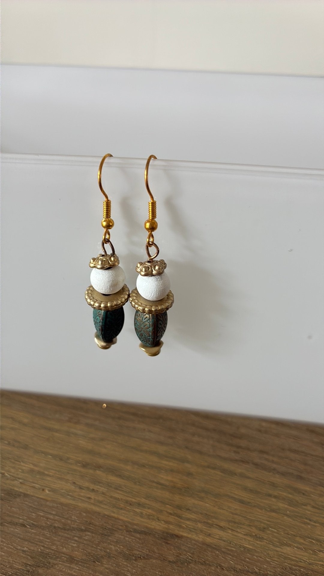 boucles d'oreilles, Neuf, Or, Enlèvement, Pendantes