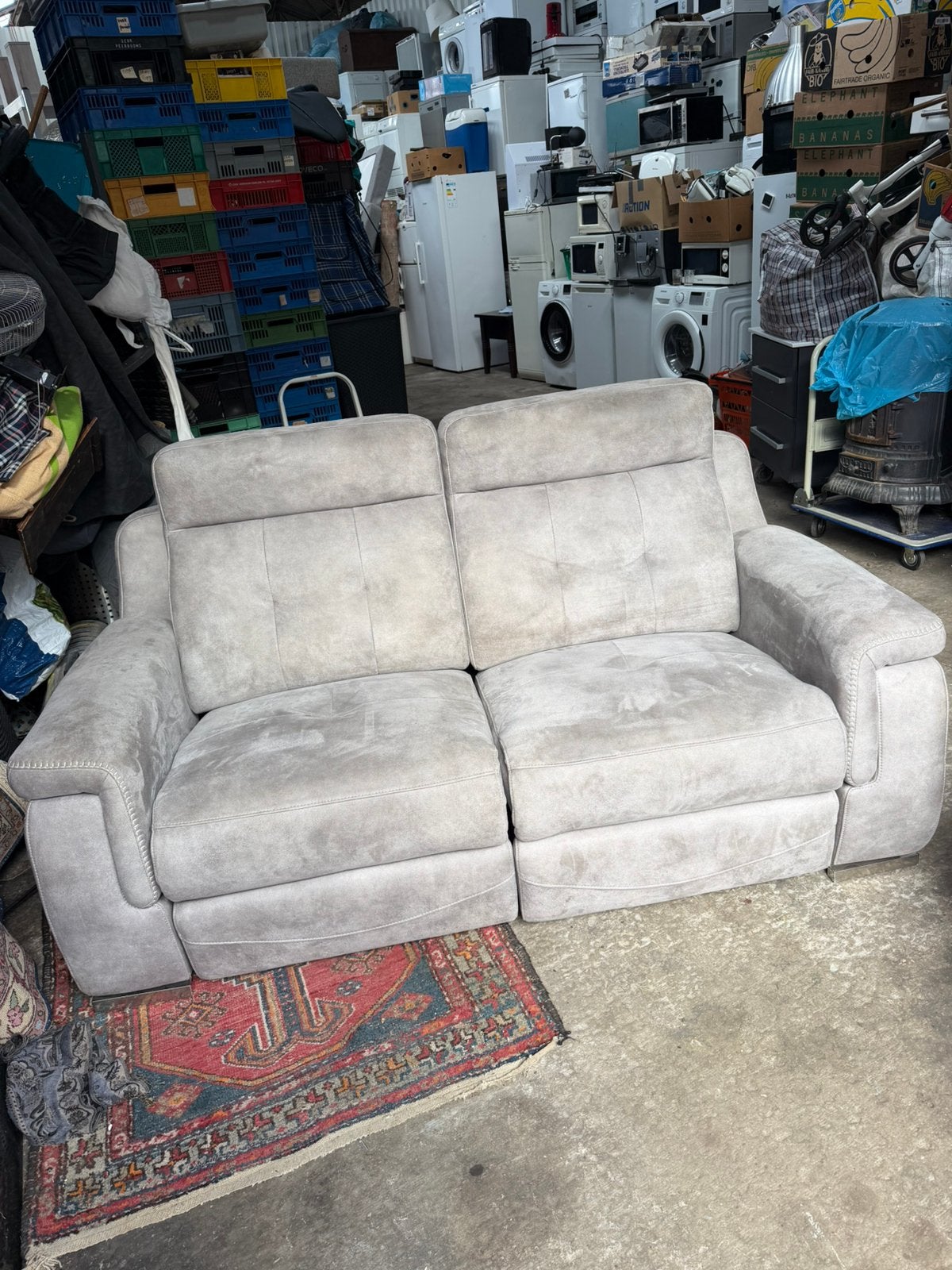 Te koop aangeboden mooie comfortabele mocilini bank, Huis en Inrichting, Ophalen of Verzenden, Zo goed als nieuw