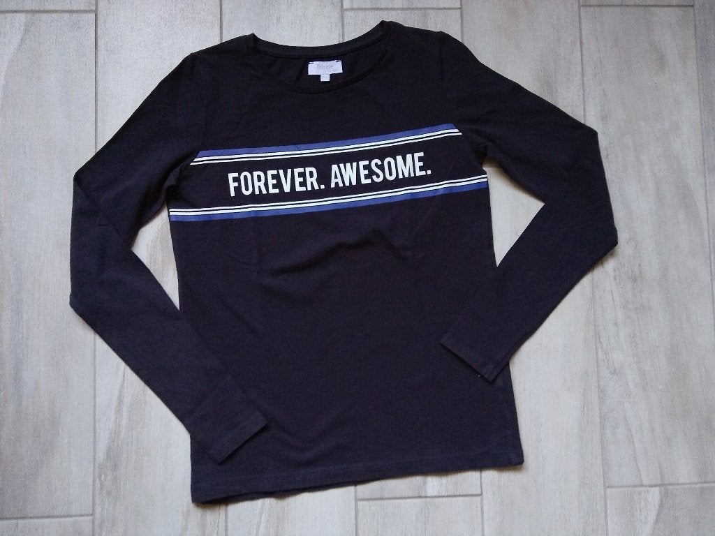 ✿ M152 - Nieuwe longsleeve 'forever awesome', Ophalen of Verzenden, Nieuw, Meisje, Shirt of Longsleeve