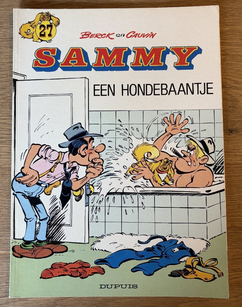 Sammy - Een hondebaantje -27 1e dr(1990) Strip, Boeken, Stripverhalen, Eén stripboek, Ophalen of Verzenden, Zo goed als nieuw