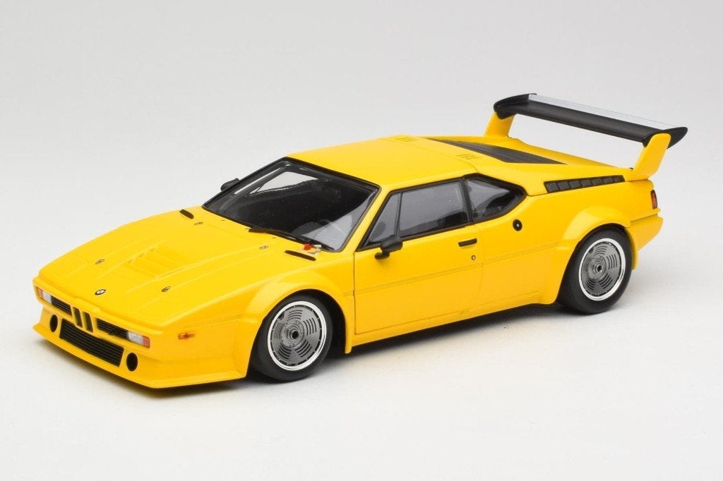BMW M1 Plain Body Version Jaune 1979 Minichamps NEW 1/18, Enlèvement ou Envoi, Neuf, Voiture, MiniChamps