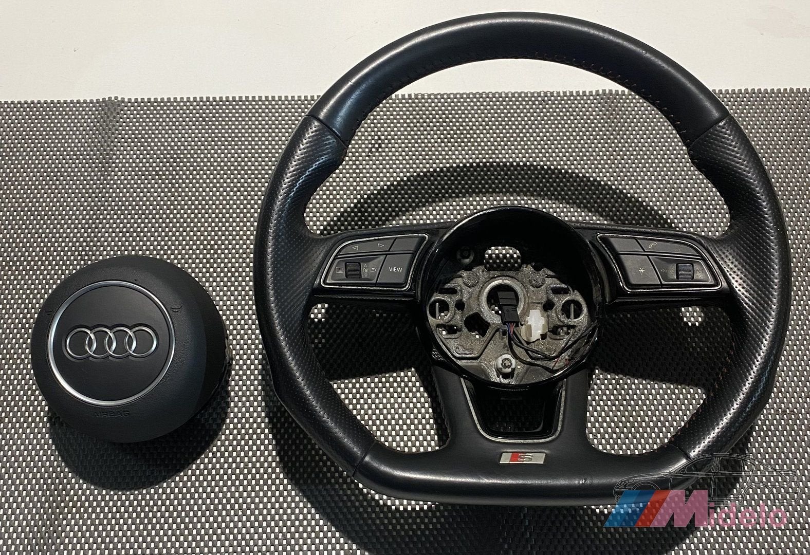 AUDI A3 STUUR SLINE MET FLIPPERS 82A419091, Auto-onderdelen, Gebruikt, -, -, -