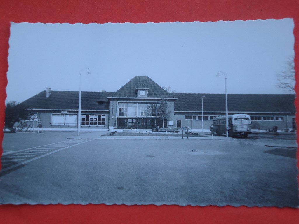 Lokeren De Statie ( Oldtimer bus ), Ophalen of Verzenden, 1940 tot 1960, Ongelopen, Oost-Vlaanderen