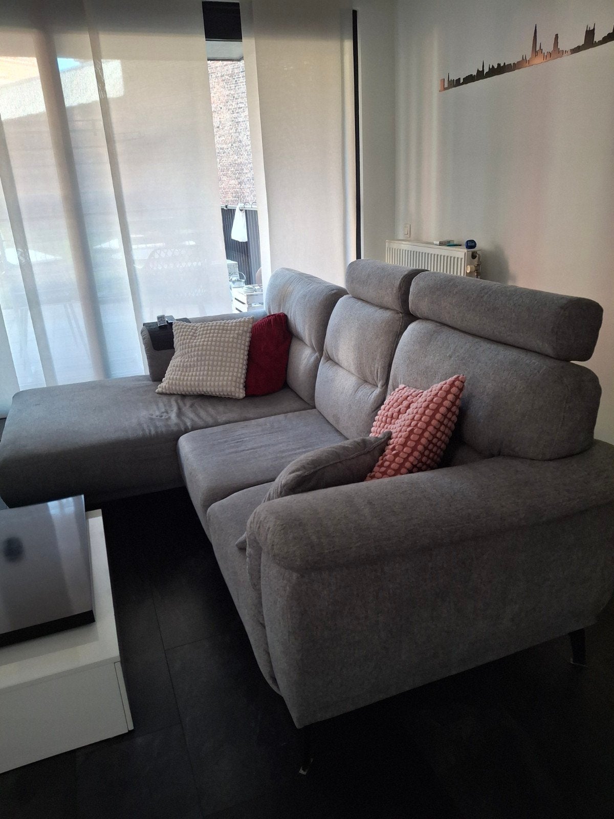 chaise longue, Enlèvement, Comme neuf, Tissus, Modern