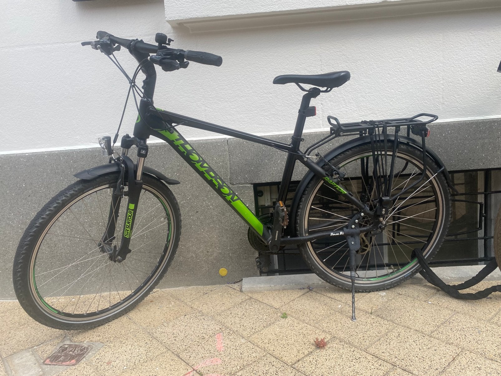 Jongens fiets Tompson, Ophalen, Gebruikt