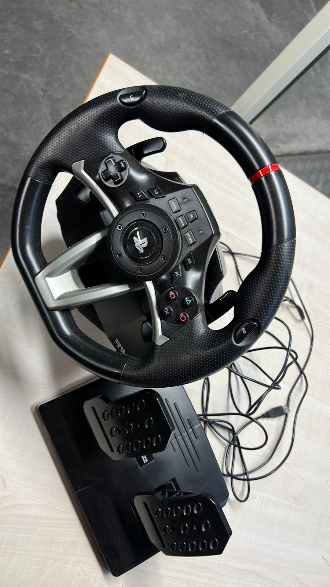 Racing wheel apex sony playstation, Ophalen, Gebruikt, Stuur of Pedalen