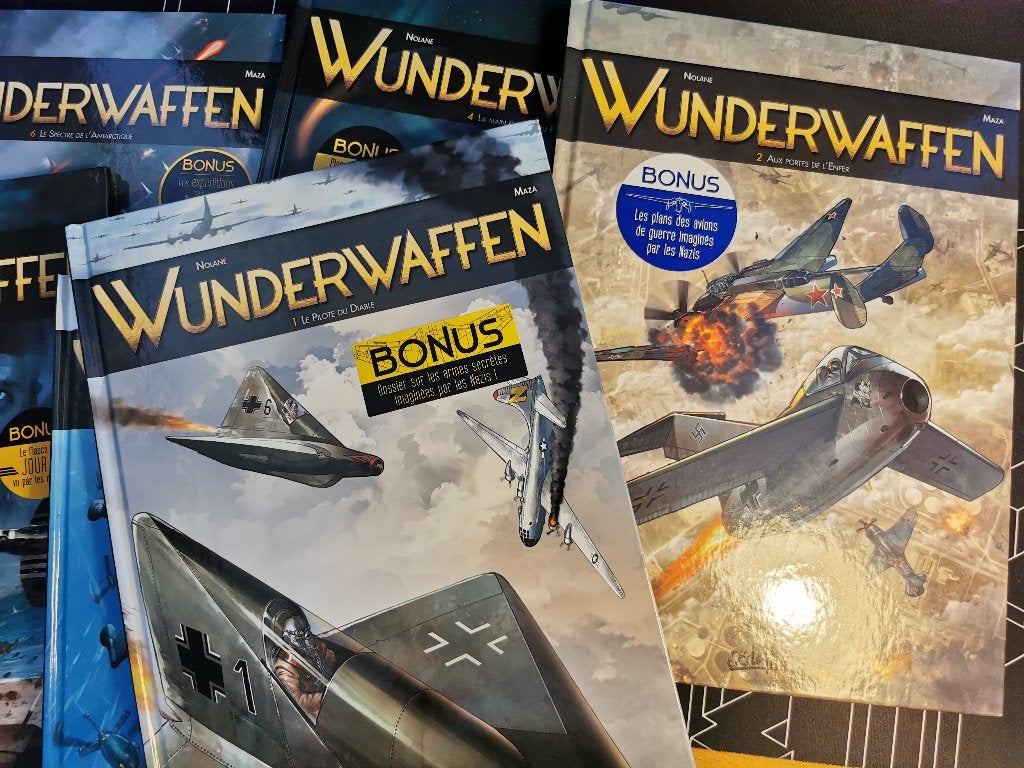 Wunderwaffen 25 albums EO état proche du neuf, Complete serie of reeks, Ophalen of Verzenden, Zo goed als nieuw