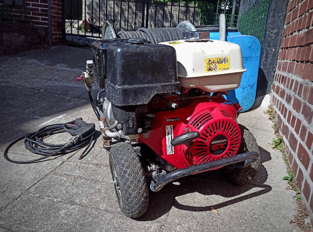 RIONED HD 30, Rioolschrobmachine, hoge druk, Ophalen