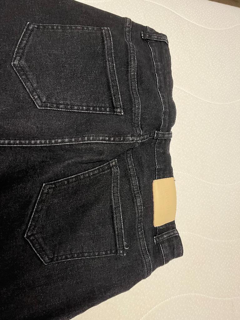 Jeansrok Lalotti M, Ophalen, Zo goed als nieuw, Maat 38/40 (M), Zwart