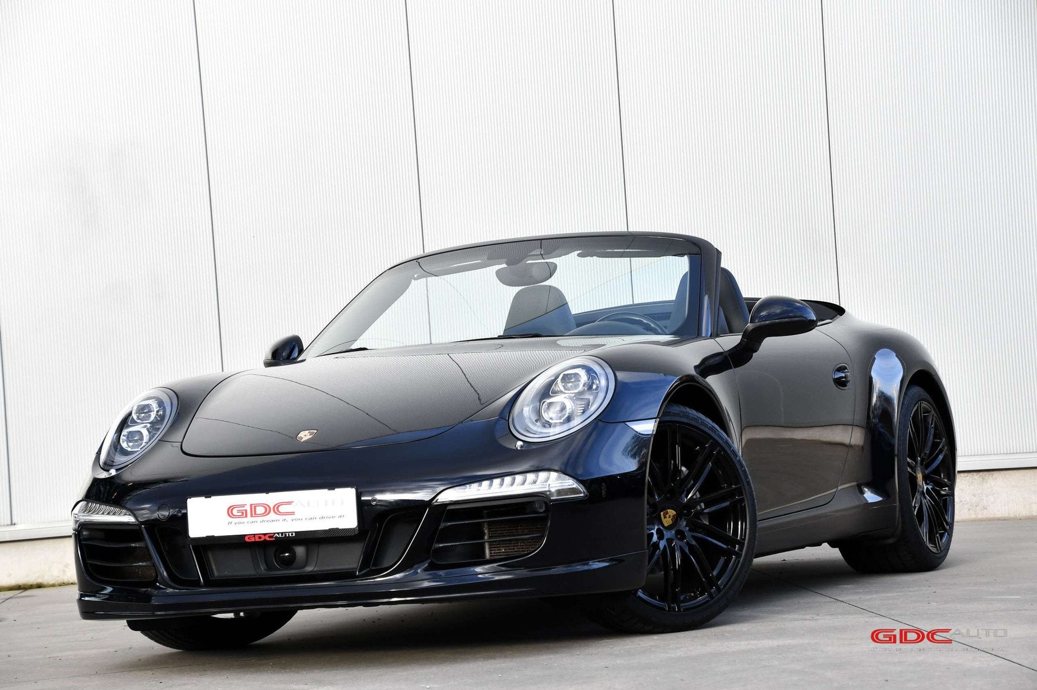 Porsche 911 911 Carrera 2 l Cabrio l Black Edition l Sportui, Auto's, Porsche, Automaat, Achterwielaandrijving, Gebruikt, Zwart