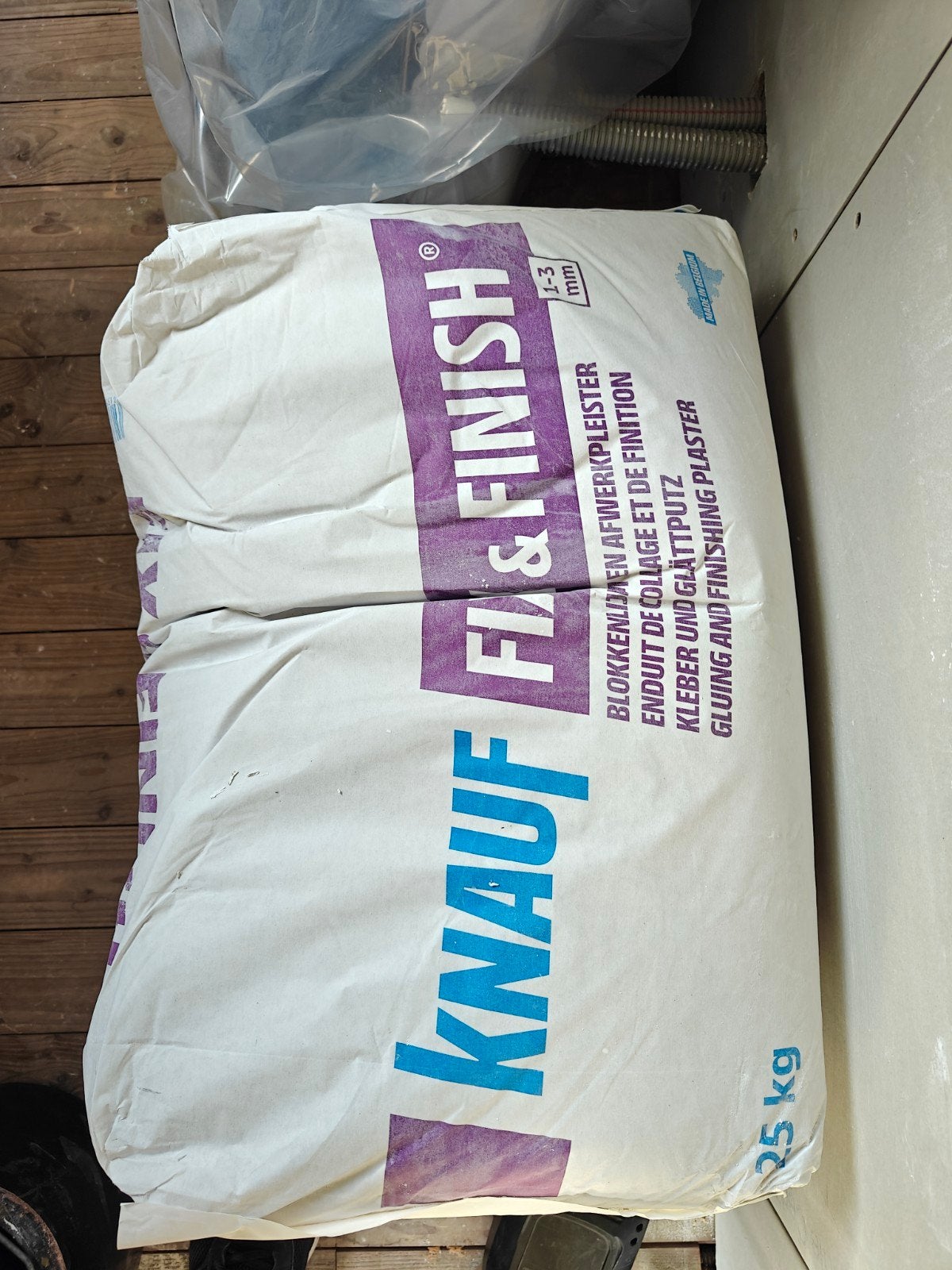 2Sacs de Fix and Finish de 25 kgs, Bricolage & Construction, Enlèvement, Neuf