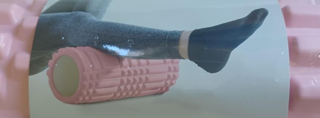 Luxury Foamroller Via Chassé – Pilates Gear – Trendy Kleuren, Enlèvement ou Envoi, Neuf, Bras, Rouleau en mousse