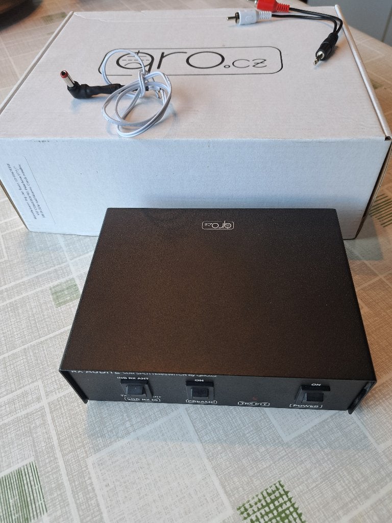 QRO.cz RX Audite SDR Antenna Switch / Splitter  Nieuwe staat, Telecommunicatie, Ophalen of Verzenden, Nieuw, Zender en Ontvanger