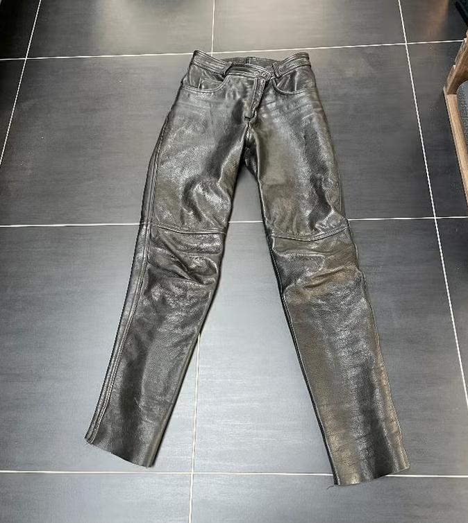 lederen motobroek Richa maat 50 - gratis, Motoren, Kleding | Motorkleding, Ophalen, Broek | leer, Heren, RICHA