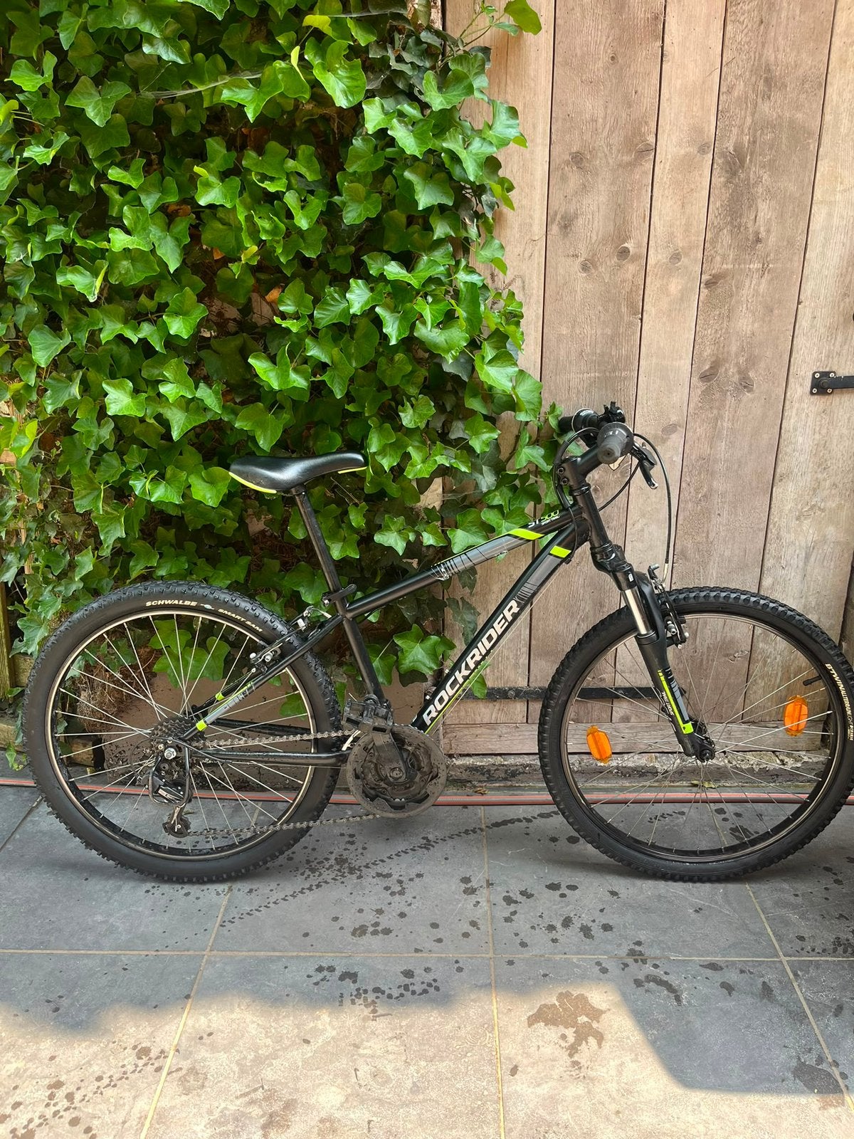 Rockrider 24inch mountainbike, Ophalen, Gebruikt, Velgrem, 20 tot 24 inch