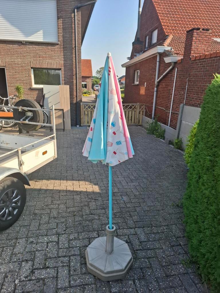 Kleine parasol, Tuin en Terras, Parasols, Ophalen, Strandparasol