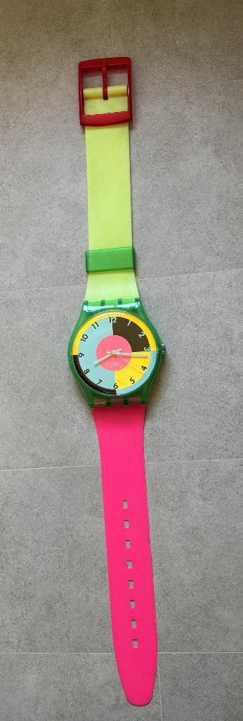 horloge murale géante Maxi Swatch Hot Racer, Antiquités & Art, Antiquités | Horloges, Enlèvement