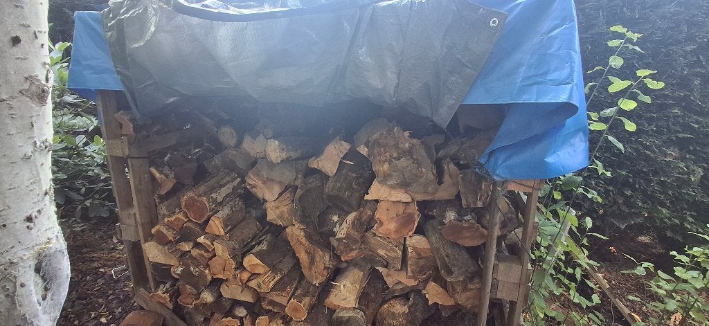 Bois résineux sec 2.5m³, Jardin & Terrasse, Moins de 3 m³, Enlèvement, Autres essences de bois, Bûches