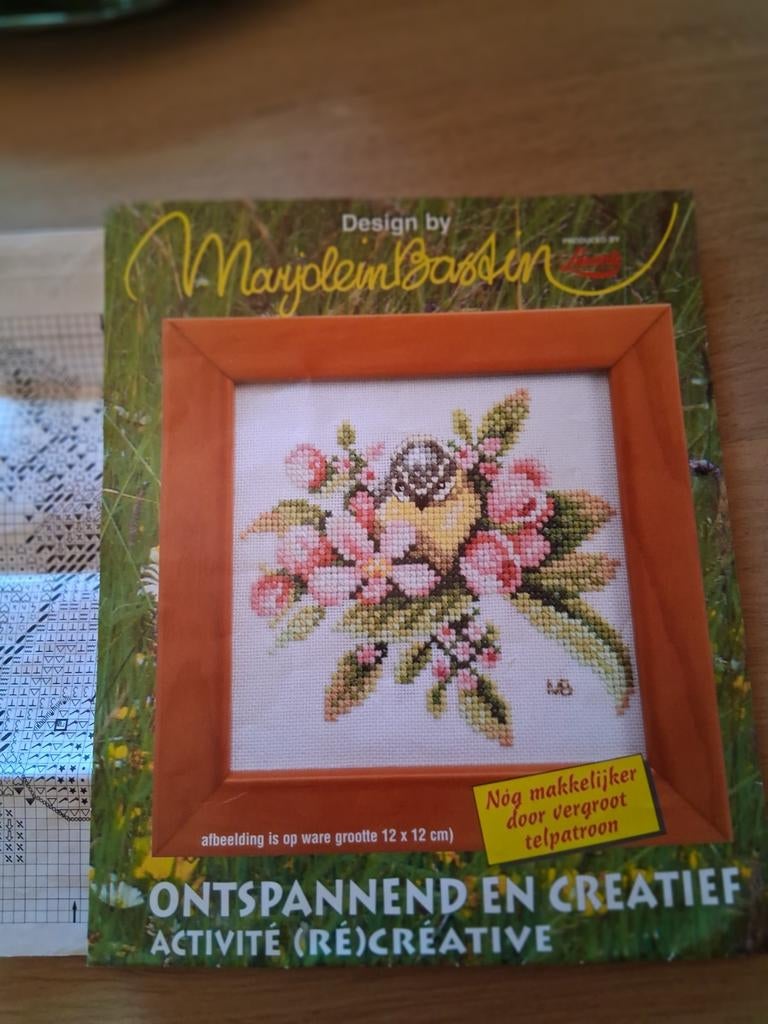 Borduurpatroon Marjolein Bastin, Hobby & Loisirs créatifs, Broderie & Machines à broder, Enlèvement ou Envoi, Patron