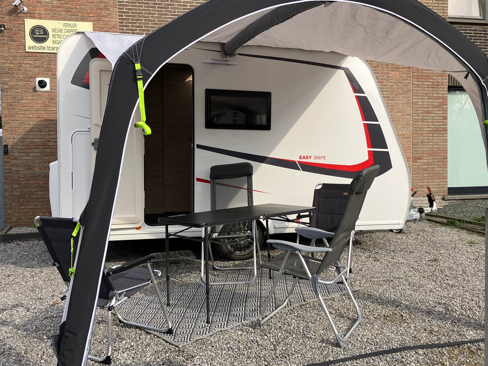 Opblaasbare luifel Dometic Sunshine Air Pro 300, Caravanes & Camping, Auvents, Enlèvement, Dometic