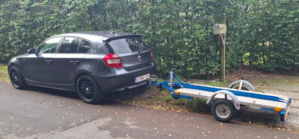 Moto trailer/remork, Ophalen, Zo goed als nieuw