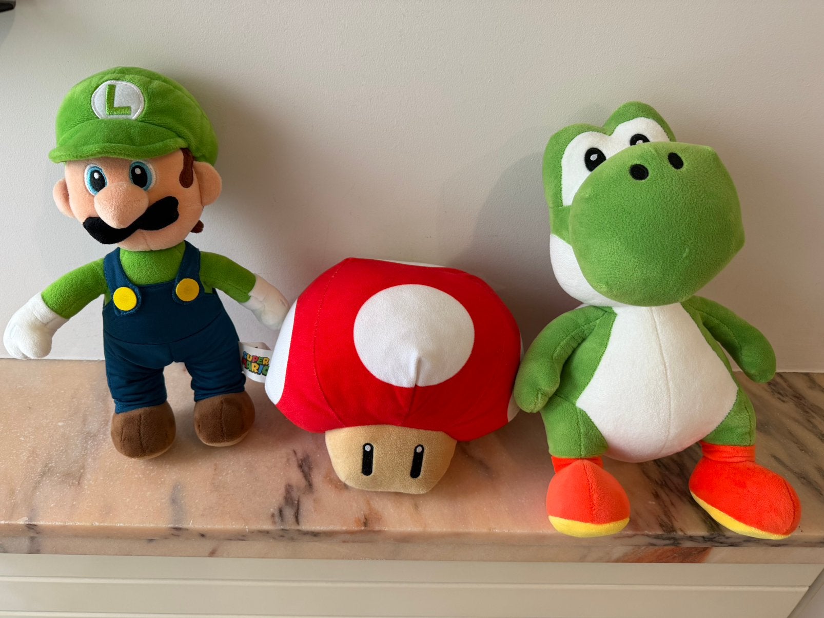 Nintendo mario pluche, Collections, Enlèvement ou Envoi, Comme neuf