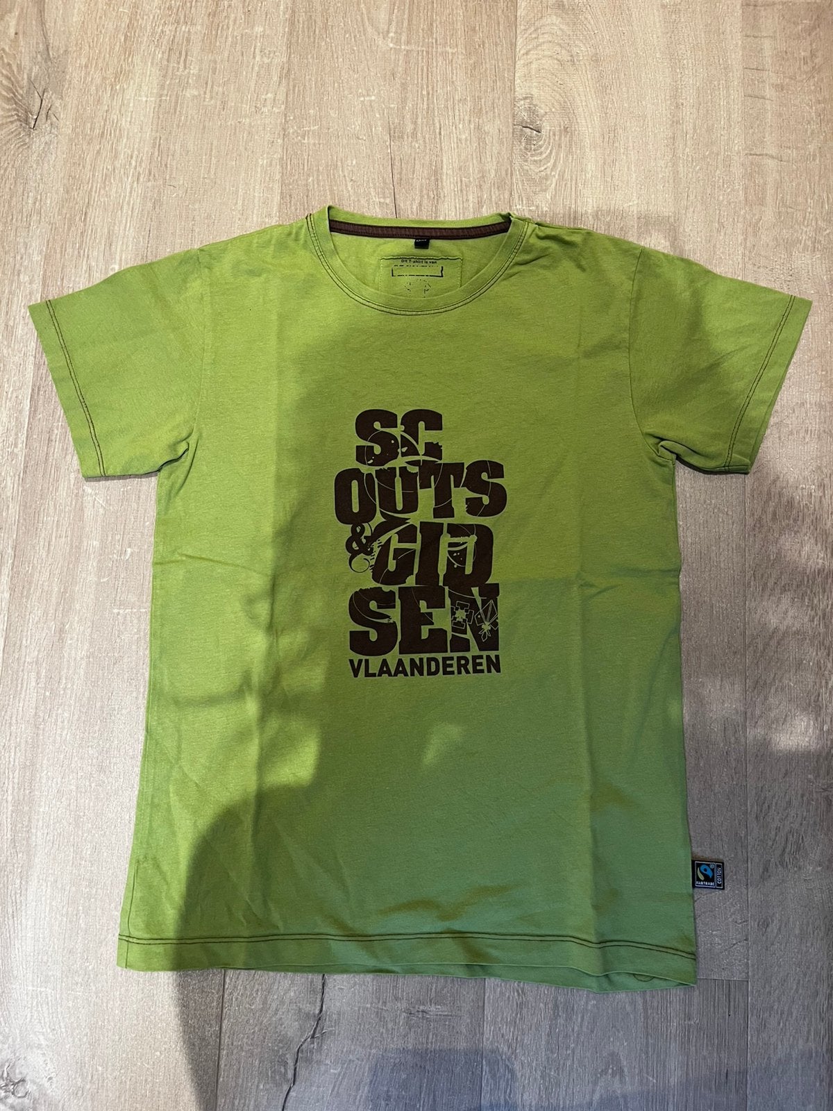 T-shirt scouts, Ophalen, Gebruikt