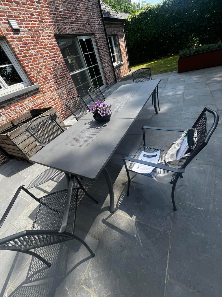 Tuintafel 260x90, Tuin en Terras, Ophalen, Zo goed als nieuw