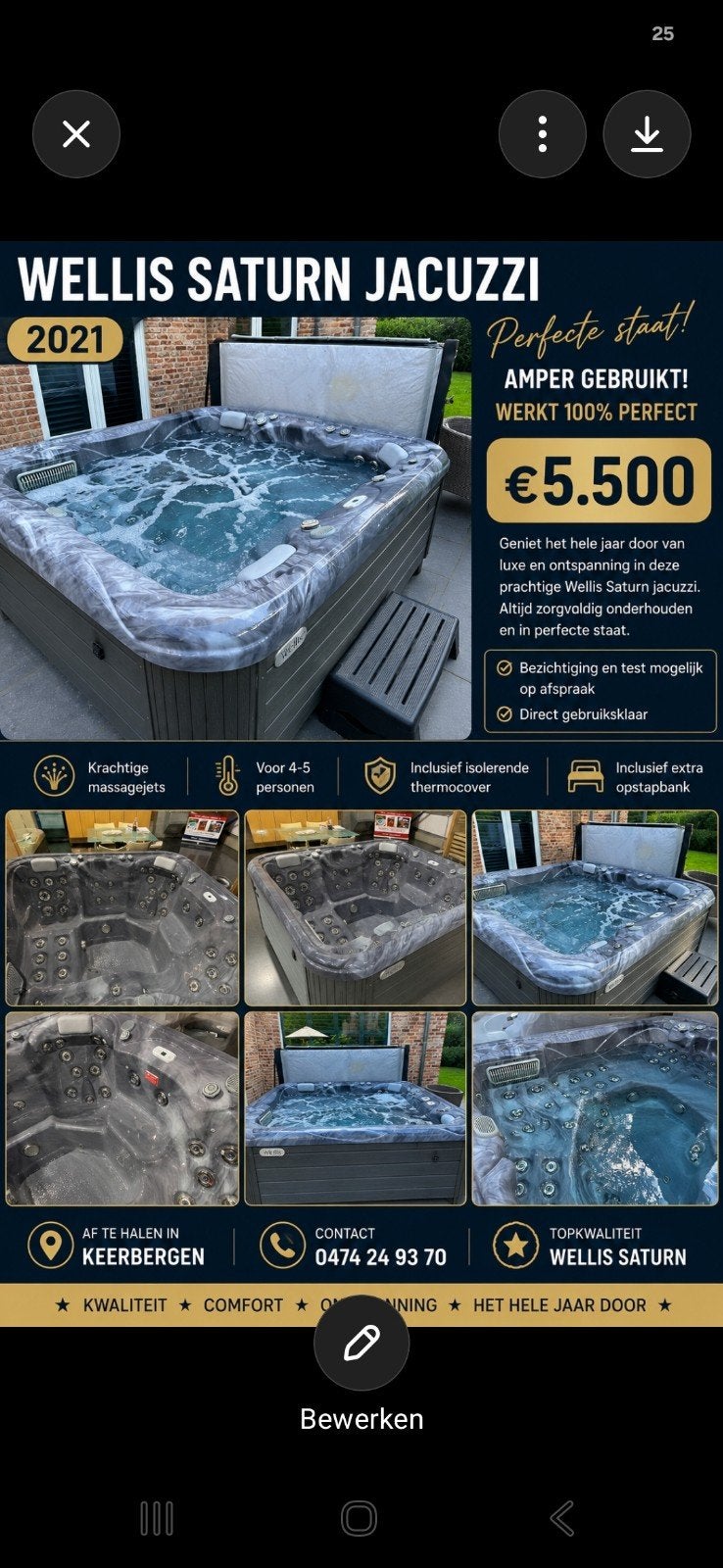 Tuin en terras, Tuin en Terras, Bubbelbaden en Hottubs, Ophalen of Verzenden